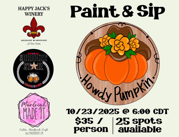 Paint & Wine tasting at the Bronze Star!