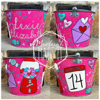 Custom Handpainted Bucket