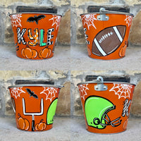 Custom Handpainted Bucket