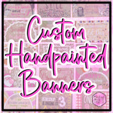 Hand Painted Banner