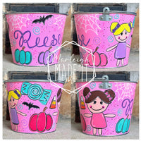Custom Halloween Bucket