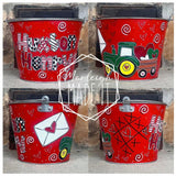 Custom Handpainted Bucket