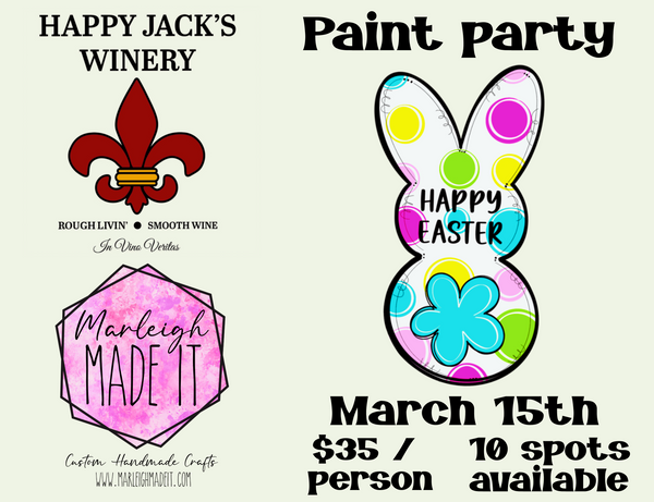 Happy Jack Winery Paint & Sip