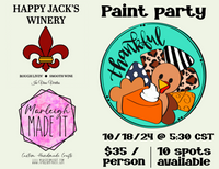 Happy Jack Winery Paint & Sip