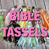 Bible tassels